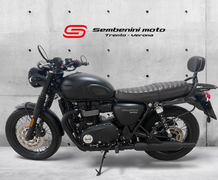 Triumph Bonneville T100 Black (2017 - 20) (4)