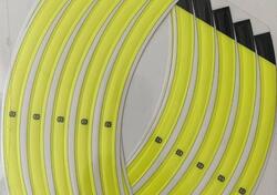 Kit Adesivi Cerchi Husqvarna Cod: 25109999000 nuov