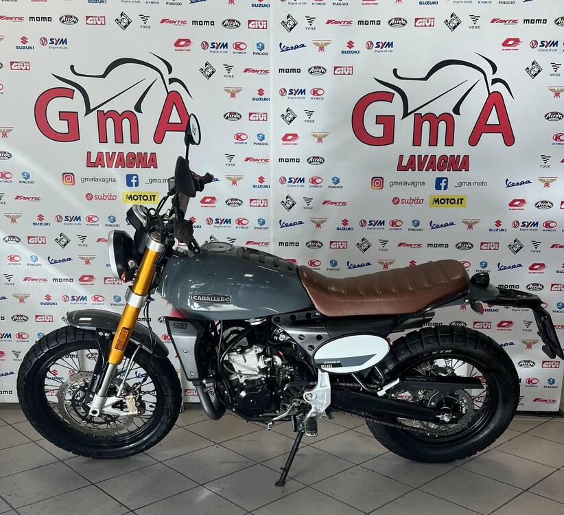 Fantic Motor Caballero 500 Scrambler Deluxe (2021 - 23) (3)