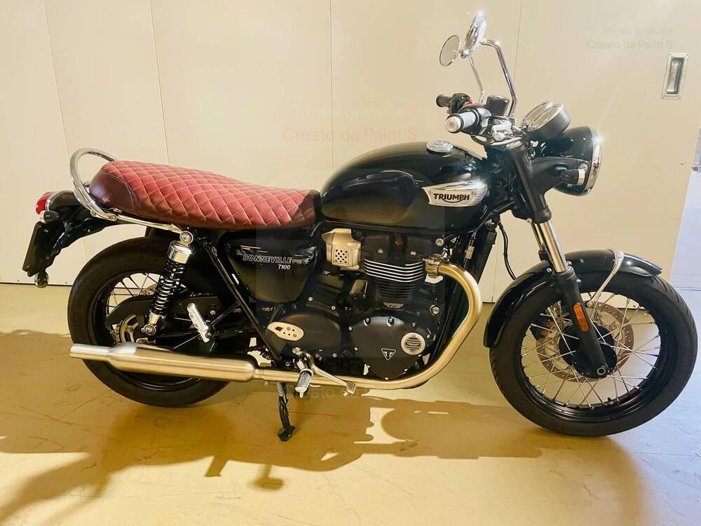 Triumph Bonneville T100 Chrome Edition (2023) (2)