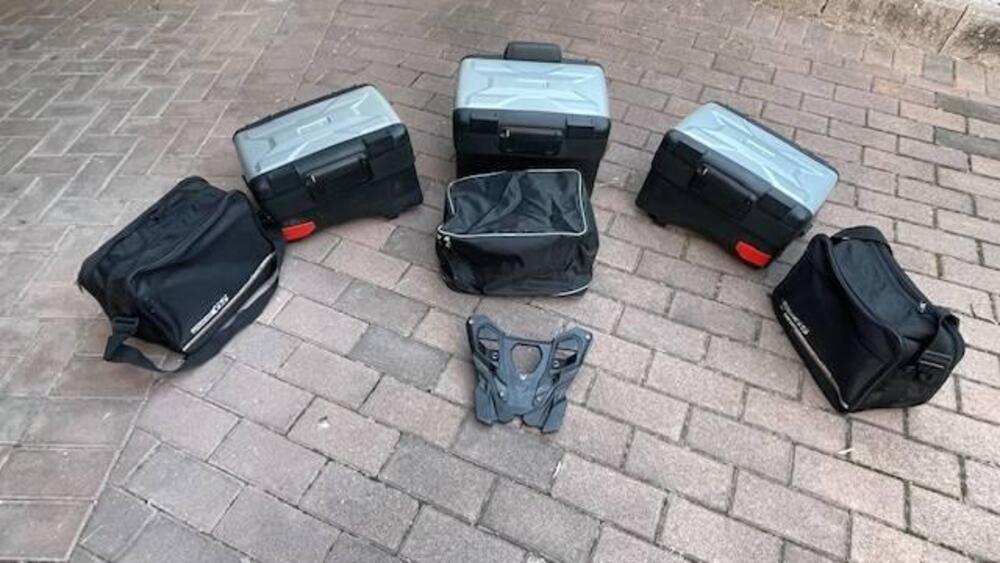 set 3 valige vario BMW R1200 - 1250 GS (scarico a