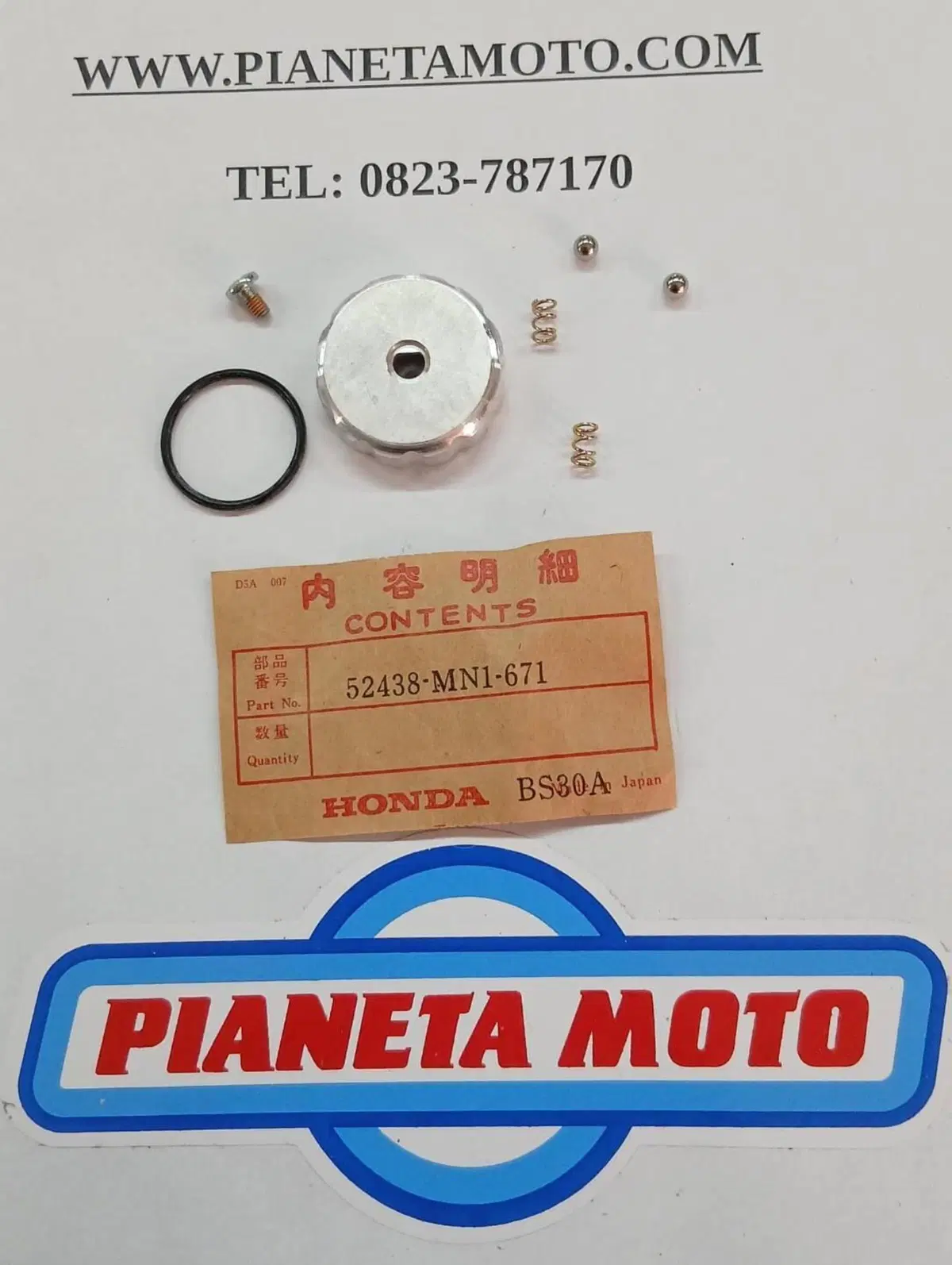 52438MN1671 Manopola regolazione mono post. XR 600 Honda