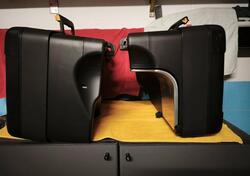 VALIGIE + TOP CASE VARIO BMW NERE