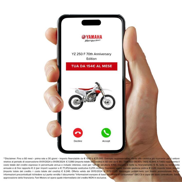 Yamaha YZ 250 F 70th Anniversary Edition (2026) (3)
