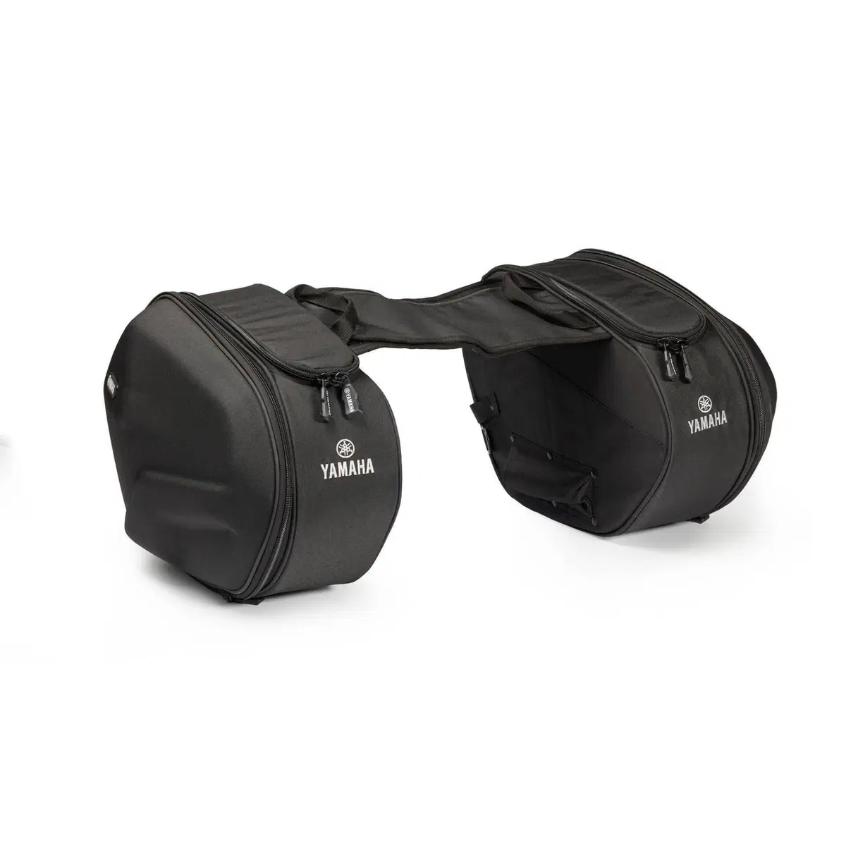 Morbide borse laterali con relative staffe Yamaha