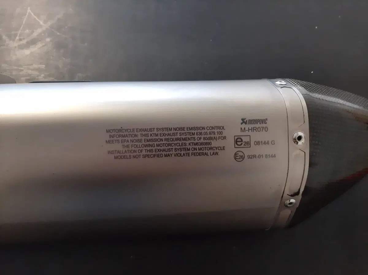 AKRAPOVIC KTM DUKE 790/890 2018-2024 (6)