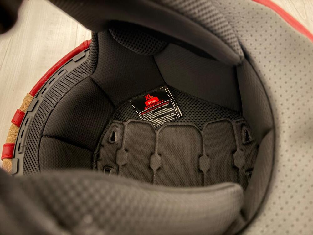 Casco BHR in pelle Royal Enfield style - XL - sett (5)