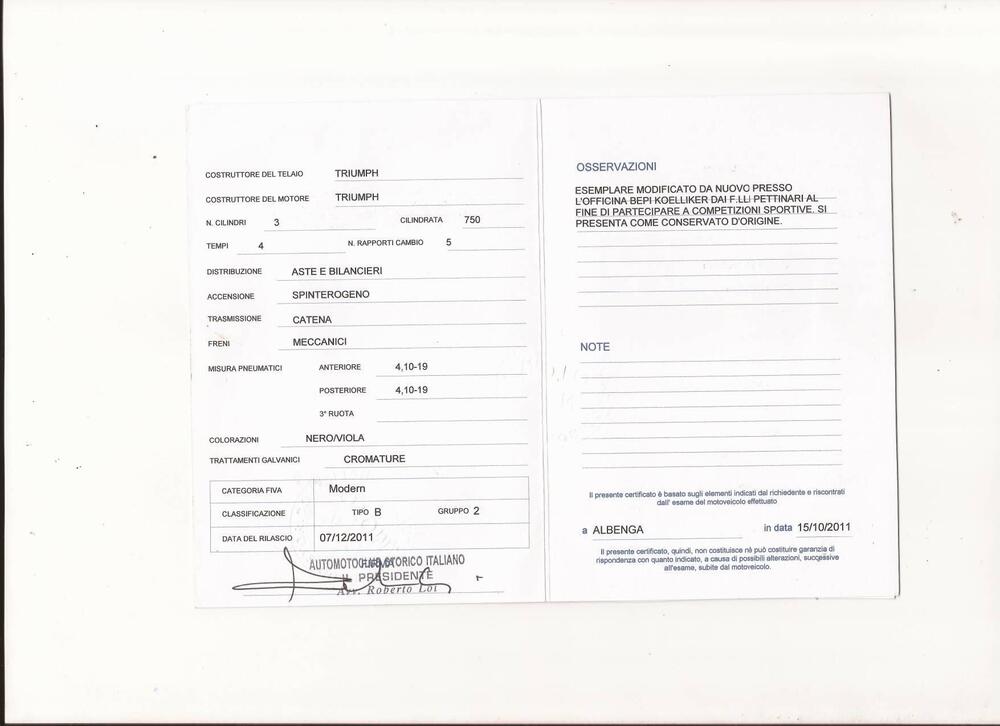 Triumph TRIDENT 750 CORSA BEPI KOELLIKER (4)