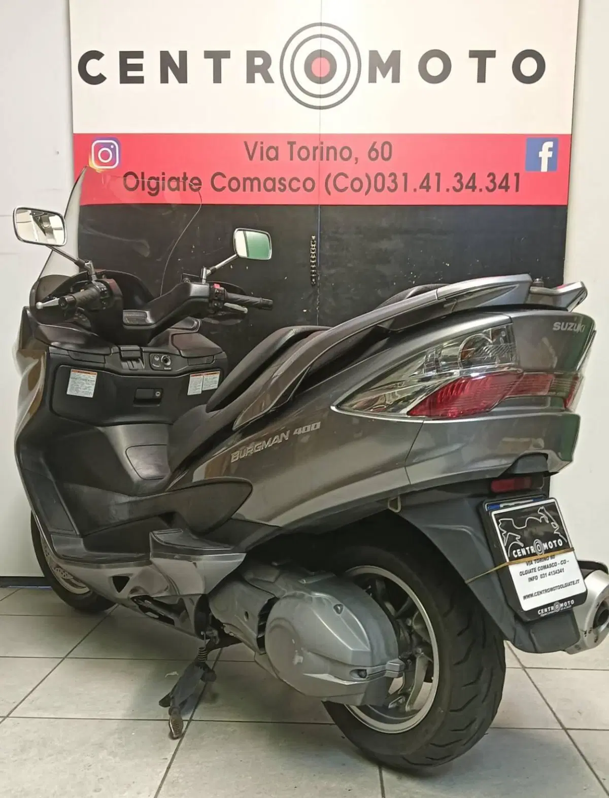Suzuki Burgman AN 400 (2008 - 13) (4)
