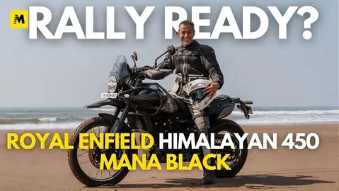 Himalayan 450 Mana Black TEST