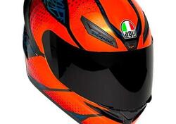 Casco Integrale AGV K1 S Speedarmor Nero Arancione