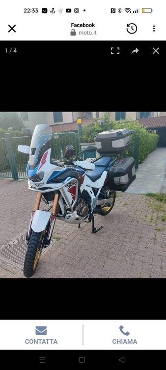 Honda Africa Twin CRF 1100L Adventure Sports DCT (2022 - 23)