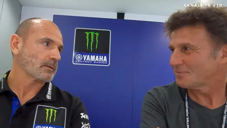 Maio Meregalli, uomo-Yamaha: "Valentino Rossi ti fa rendere al 100%. Il V4? Nato bene. Vinales? Incompiuto" [VIDEO]