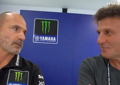 Maio Meregalli, uomo-Yamaha: Valentino Rossi ti fa rendere al 100%. Il V4? Nato bene. Vinales? Incompiuto [VIDEO]