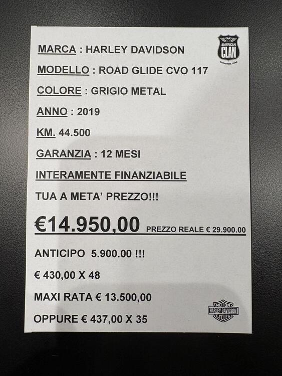 Harley-Davidson 117 Road Glide (2018 - 19) - FLTRXSE (2)
