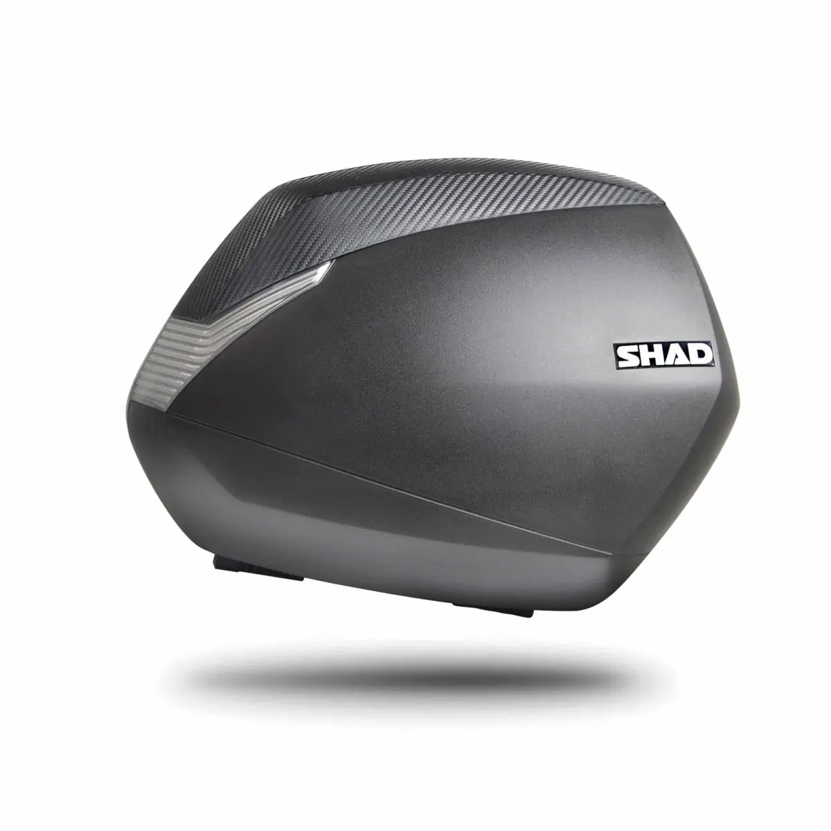 Valigia laterale SH36 con cover in carbon look Shad