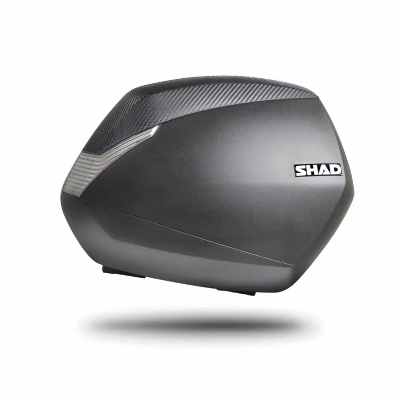 Valigia laterale SH36 con cover in carbon look Shad