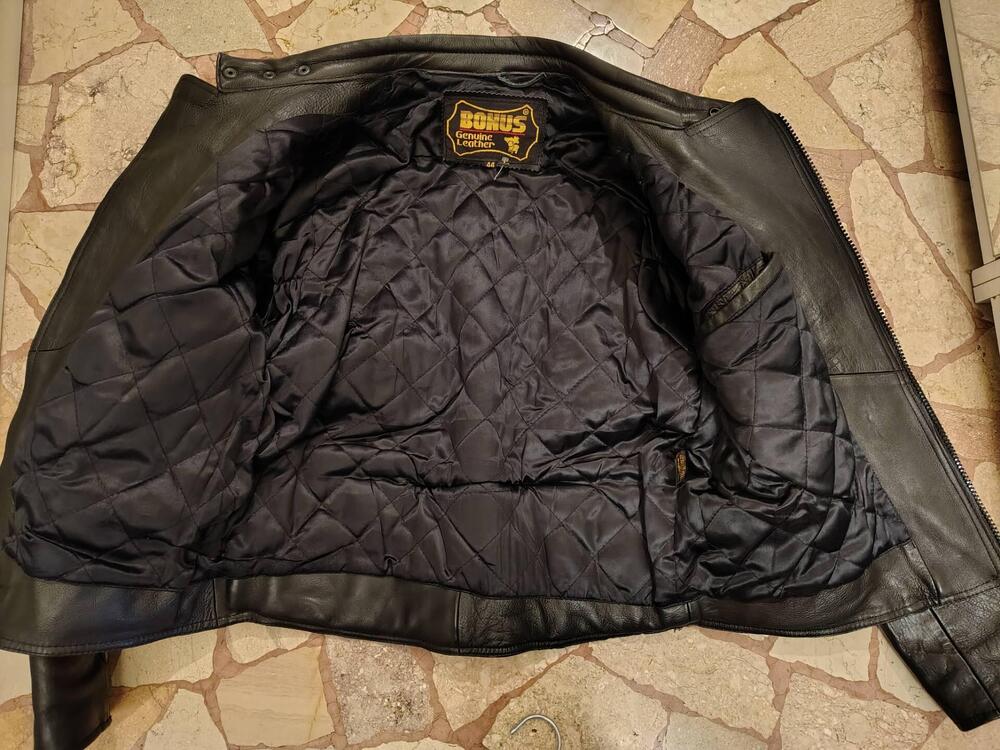 Giacca Moto pelle nuovo/ Leather Jacket BONUS (3)