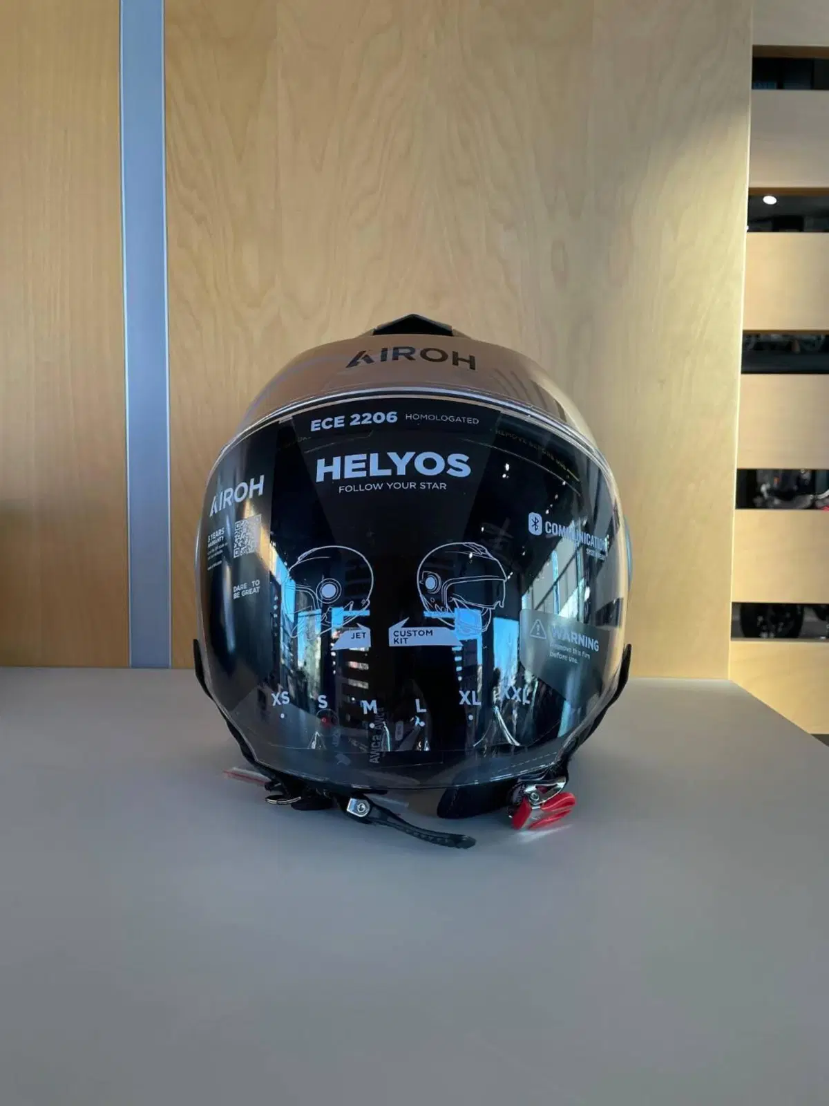HELYOS METALLIC ROSE Airoh