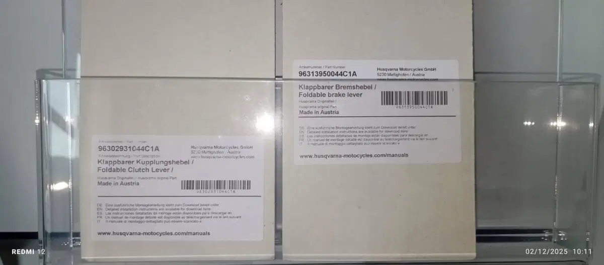COPPIA LEVE ANTIROTTURA IN CNC Husqvarna (2)