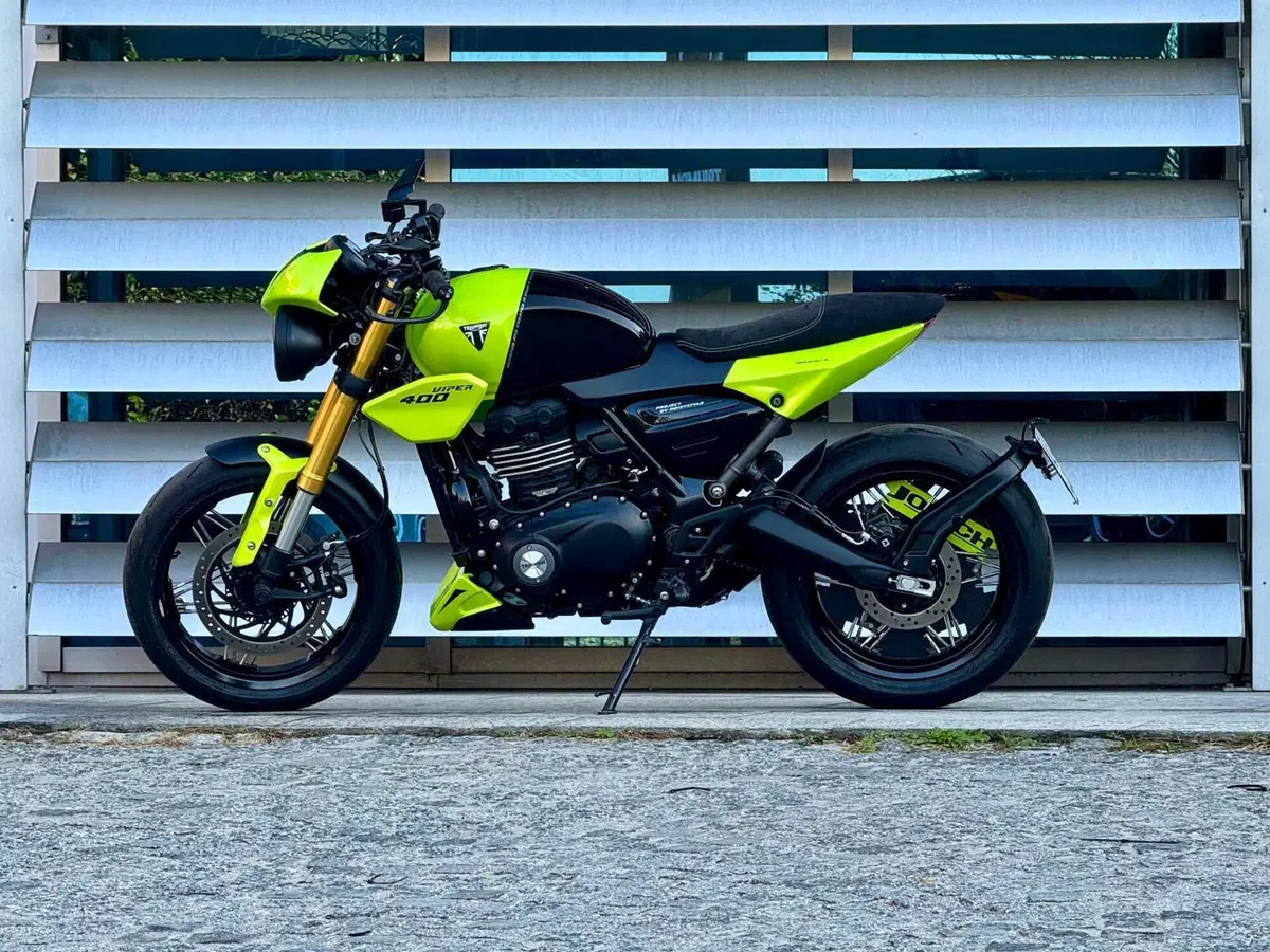 Triumph Italia mette all’asta la Viper 400 per sostenere Save the Children (8)