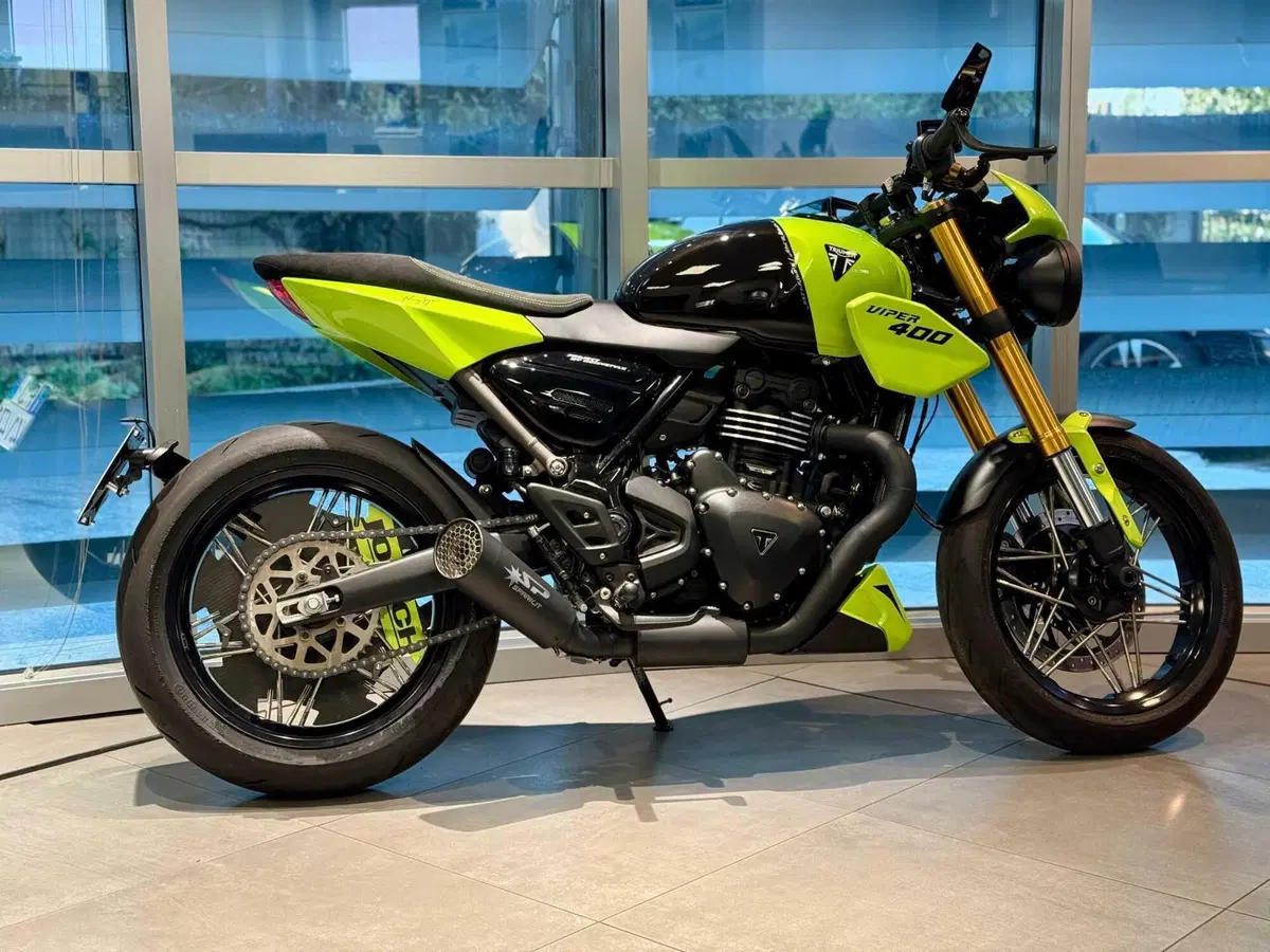 Triumph Italia mette all’asta la Viper 400 per sostenere Save the Children (9)
