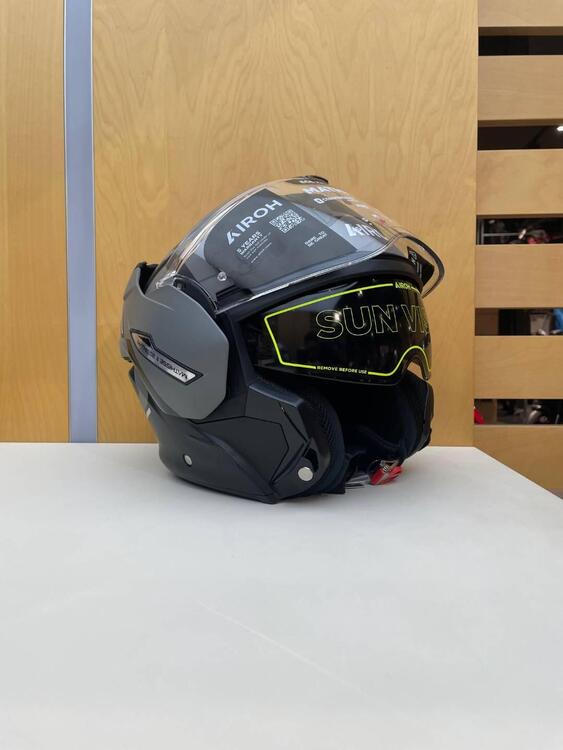 MATHISSE II GREY MATT Airoh (2)