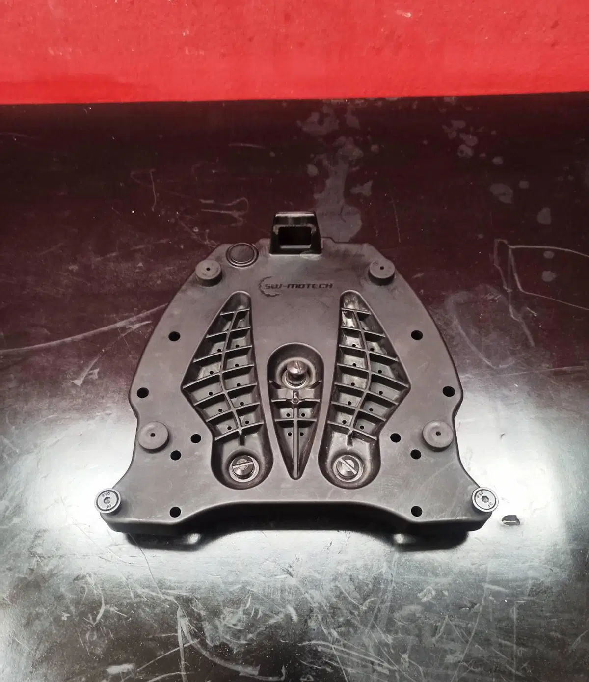 Piastra supporto Bauletto per Monster 1200 Sw-Motech (2)
