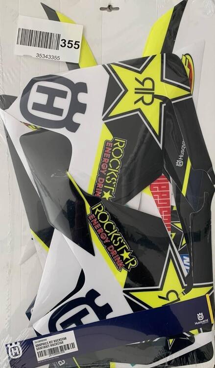 Kit Grafiche Husqvarna Rockstar 2017-2018 Cross e