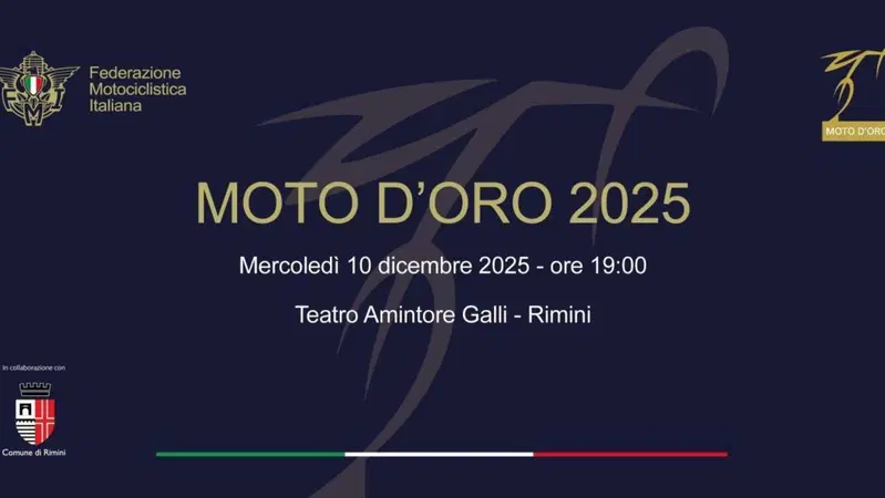 Moto d'oro Fmi, tutto pronto per la seconda edizione a Rimini: da Bezzecchi al dottor Costa, tanti ospiti