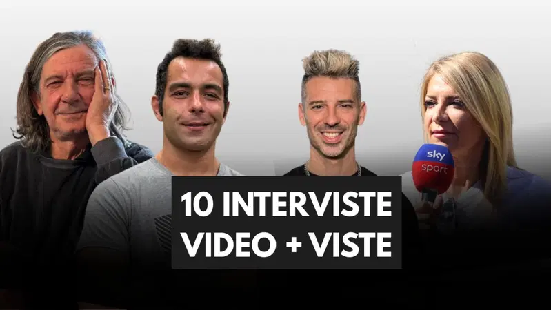 Le 10 interviste di MotoGP pi&ugrave; viste nel 2025: da Marco Melandri a Danilo Petrucci fino a Kevin Schwantz [VIDEO]