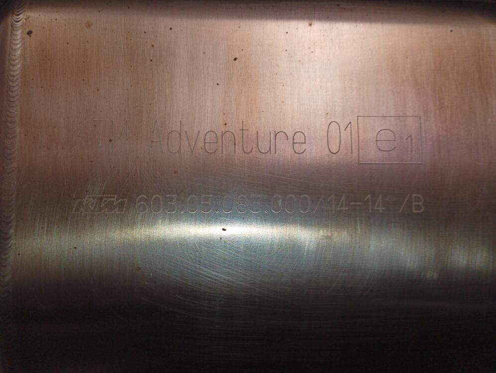 Scarico originale ktm 1050/1090/1190/1290 Adv (4)