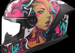 Casco Integrale LS2 FF820 Rapid III Cyberg Rosa Op