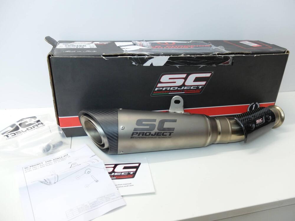 Scarico Finale SC Project x KTM 790 / 890 Duke SC-Project Exhaust (2)