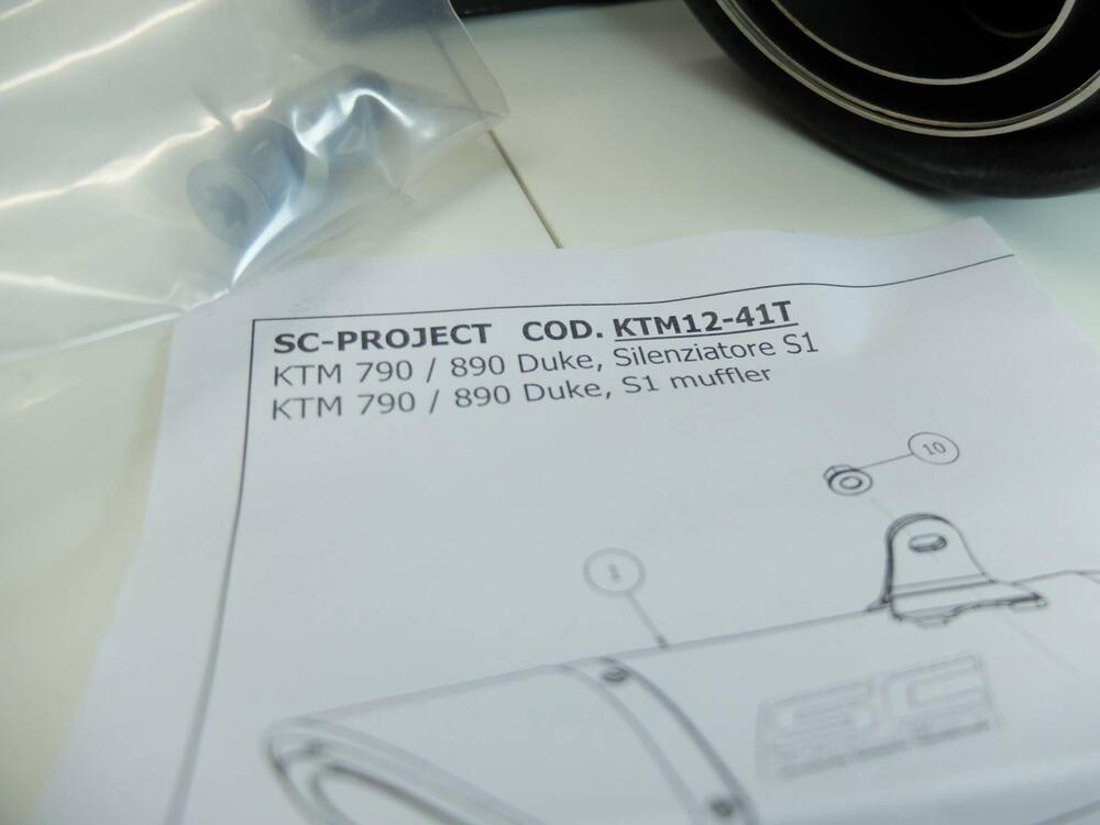 Scarico Finale SC Project x KTM 790 / 890 Duke SC-Project Exhaust (4)