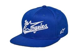 Cappello moto Alpinestars Los Angeles blu bianco