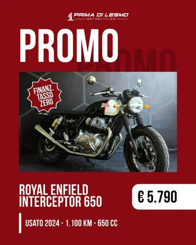 Royal Enfield Interceptor 650 (2021 - 26) usata