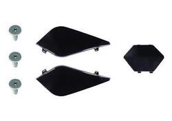 Viti+Coperchi frontino Ls2 Mx701 Nero Lucido