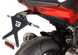 Portatarga regolabile Barracuda KN110414 per Kawas