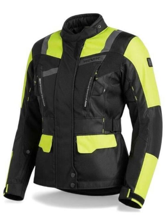 Giacca HEVIK Donna mod. Stelvio Lady nero/giallo f