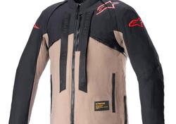 Giacca moto Alpinestars Techdura Falcon marrone