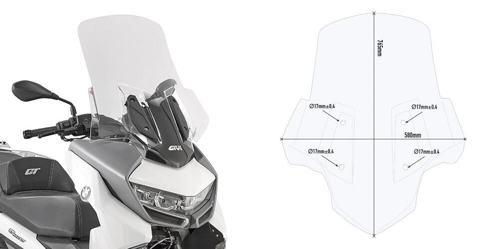 GIVI 511F Attacco posteriore specifico per MONOKEY (2)