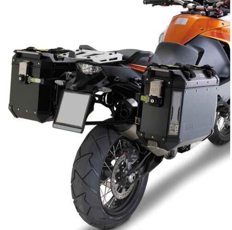 Portavaligie laterale Givi per Outback per KTM