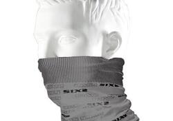 Cilindro scaldacollo plurifunzionale Sixs Grigio