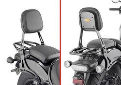 Schienalino Givi TS1194B nero con portapacchino