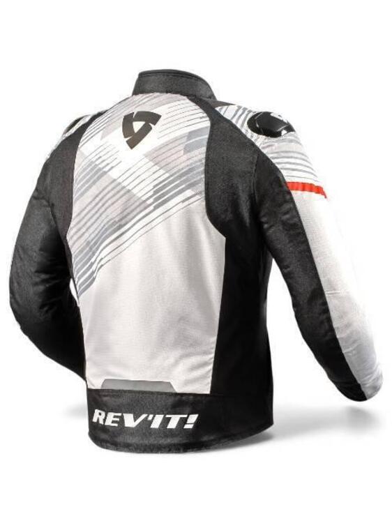 Giubbotto REV'IT mod. Apex TL Bianco/rosso Rev'it! (2)