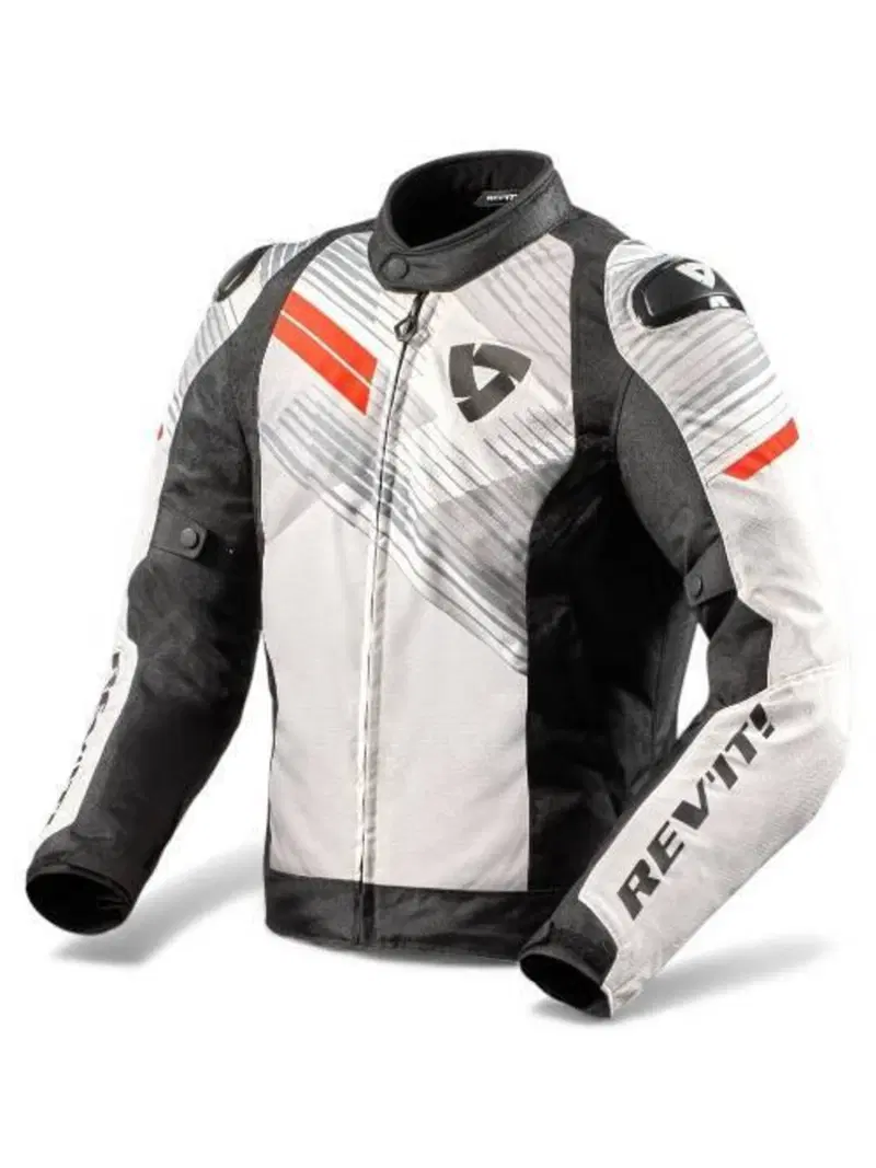Giubbotto REV'IT mod. Apex TL Bianco/rosso Rev'it!