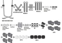 Kit di attacchi Givi A8103A per PEUGEOT Tweet 50-1