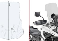 GIVI D3104ST Parabrezza specifico trasparente 76 x