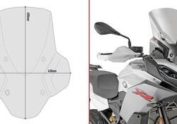 Givi D5127S spoiler fumè per BMW